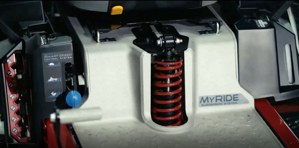 Confort et ergonomie : système de suspension Toro MyRIDE®